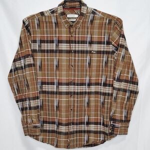 Arturo Calle Ikat Style LS Shirt Large